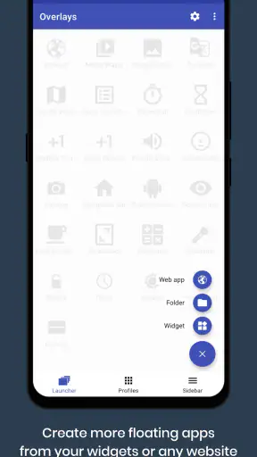 Overlays - Floating Launcher