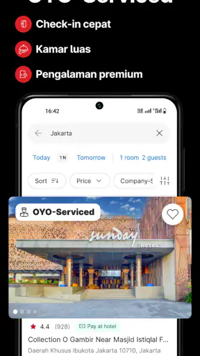 OYO: Aplikasi Pemesanan Hotel