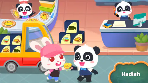 Pabrik Camilan Panda Kecil