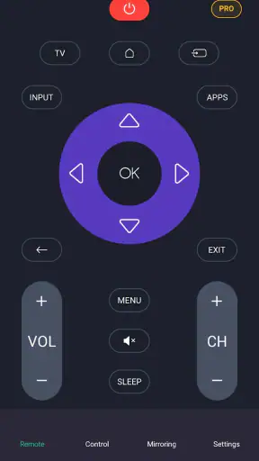 Panasonic Smart TV Remote