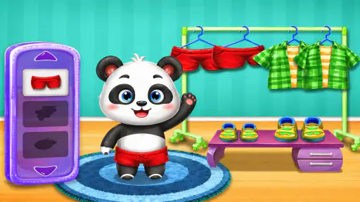 Panda's Supermarket Adventure