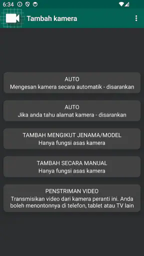 Paparan Kamera Keselamatan IP