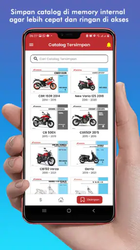 Parts Catalog Motor Honda