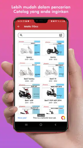 Parts Catalog Motor Honda