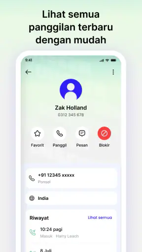 Peekora: ID Penelepon & Spam