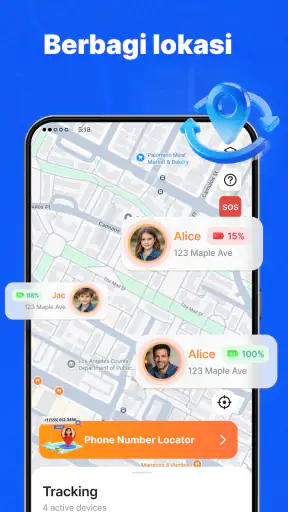Pelacak GPS Keluarga