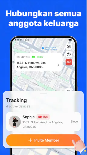 Pelacak GPS Keluarga