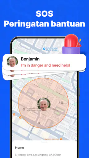 Pelacak GPS Keluarga