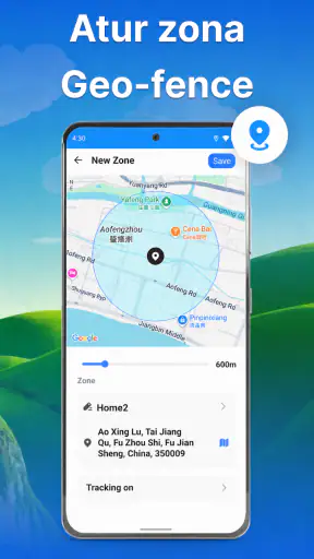 Pelacak GPS Langsung