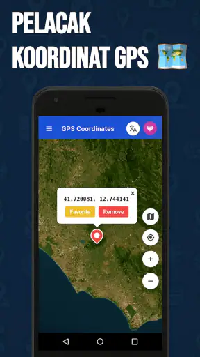 Pelacak Koordinat GPS