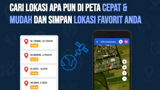 Pelacak Koordinat GPS