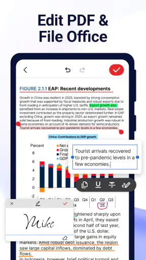 Pembaca PDF - Editor PDF