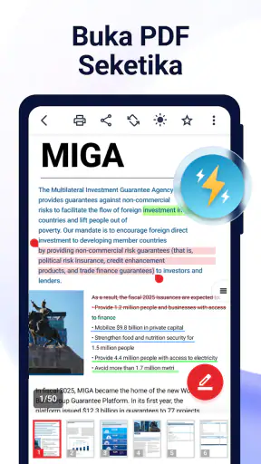 Pembaca PDF - Editor PDF
