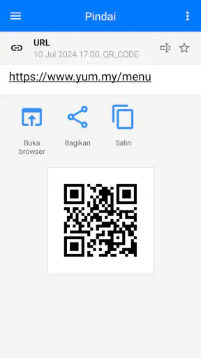 Pembaca QR & Kode Batang