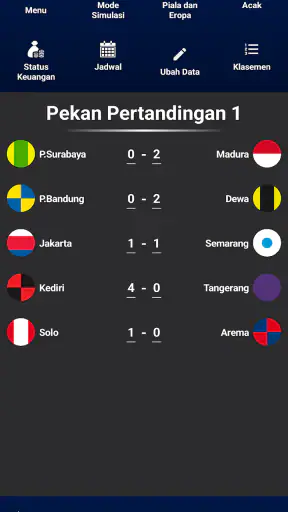 Pembuat Klasemen Liga Bola