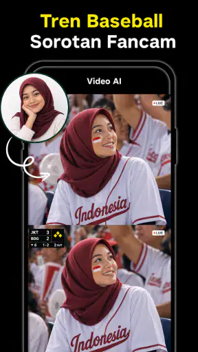 Pembuat Video AI dengan Musik