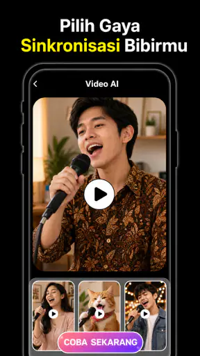 Pembuat Video AI dengan Musik
