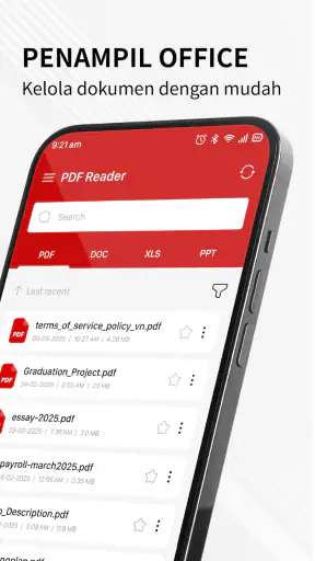 Pembuka Dokumen, Baca File PDF