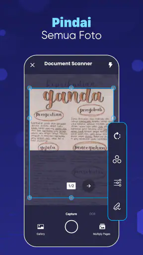 Pemindai Dokumen: Pindai PDF