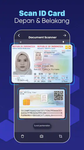 Pemindai Dokumen: Pindai PDF