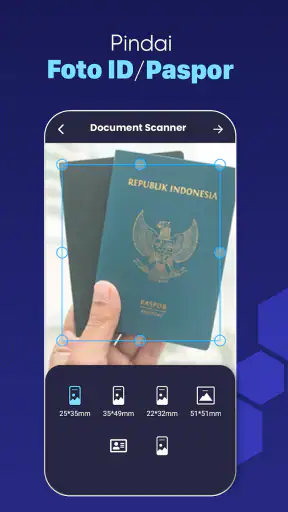 Pemindai Dokumen: Pindai PDF