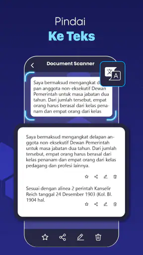Pemindai Dokumen: Pindai PDF