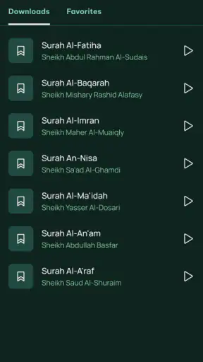 Pemutar Audio Al-Quran Offline