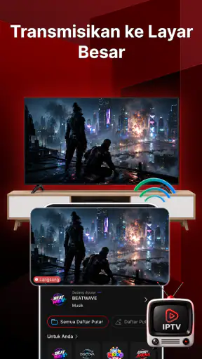 Pemutar Daftar IPTV Cerdas