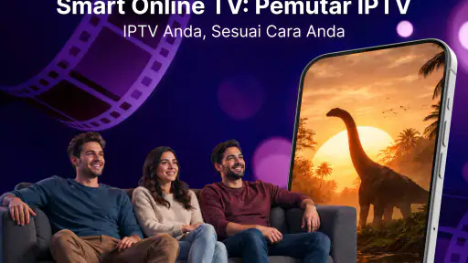 Pemutar IPTV TV Daring Cerdas