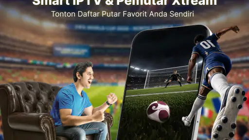 Pemutar IPTV & Xtream Pintar