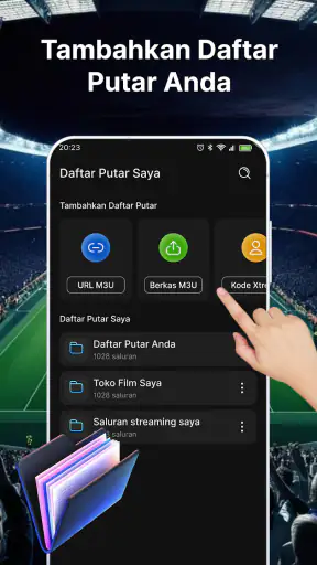 Pemutar IPTV & Xtream Pintar