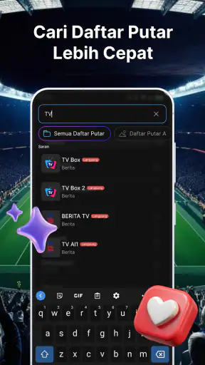 Pemutar IPTV & Xtream Pintar