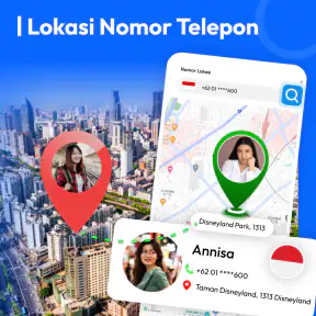 pencari lokasi Nomor