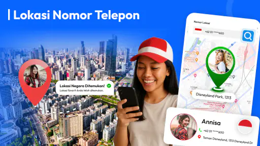 pencari lokasi Nomor