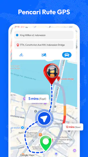 pencari lokasi Nomor