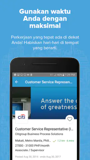Pencari lowongan kerja Kalibrr