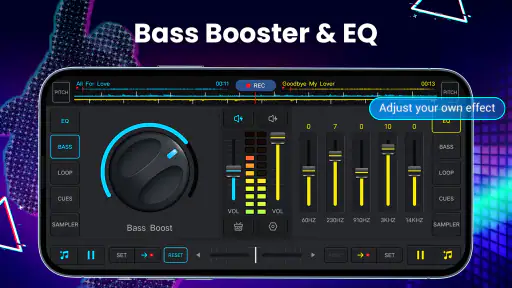 Pengaduk DJ - Mixer Musik DJ