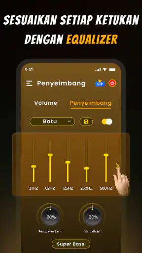Penguat Volume - Suara & Bass