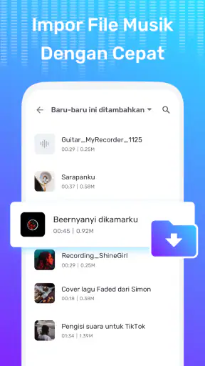 Pengubah Suara dengan Efek
