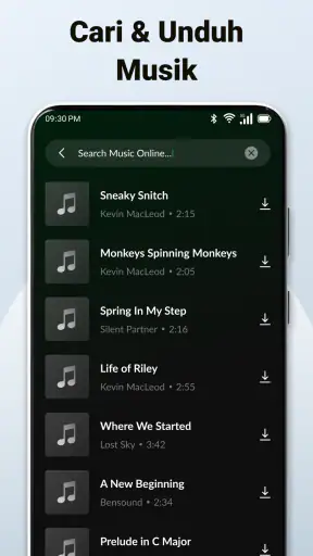 Pengunduh Musik & Pemutar MP3