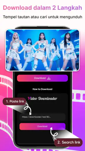Pengunduh & Pemutar Video HD
