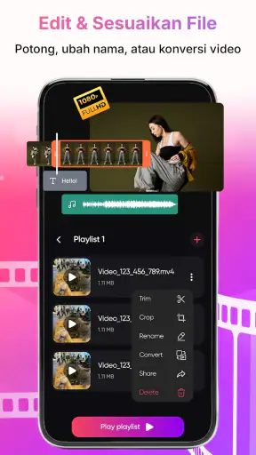 Pengunduh & Pemutar Video HD