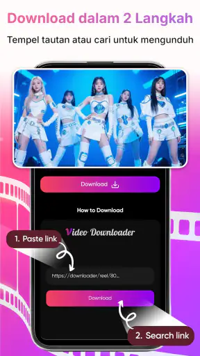 Pengunduh & Pemutar Video HD