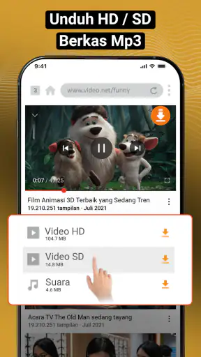 Pengunduh video-Pemutar video