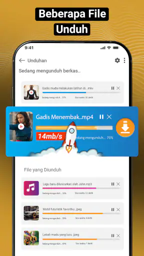 Pengunduh video-Pemutar video