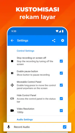 Perekam Layar Audio & Video