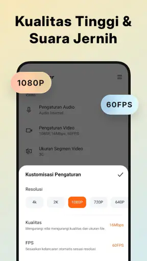 Perekam layar - XRecorder