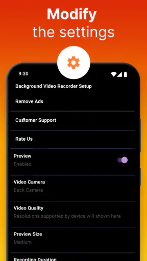 Perekam Video Latar Belakang