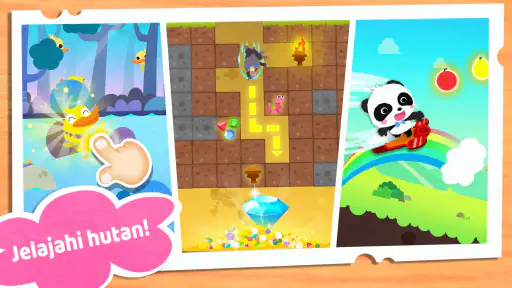 Perjalanan Kamping Panda Kecil