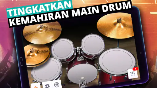 Permainan musik drum dan lagu